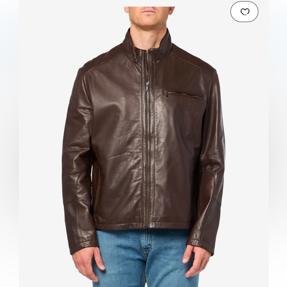 NWT Cole Haan Men’s Smooth Lamb Jacket - XL